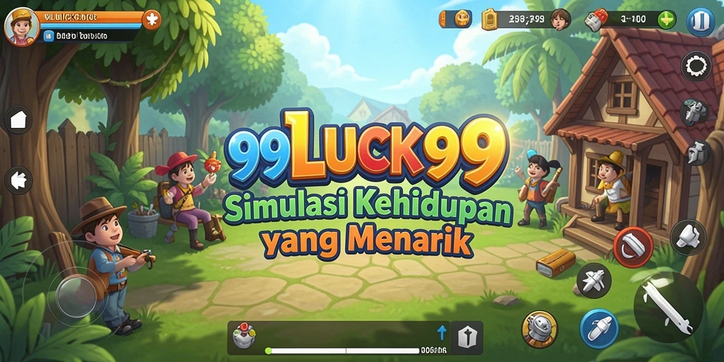 Tampilan gameplay simulasi yang menarik dan interaktif di 99LUCK99.