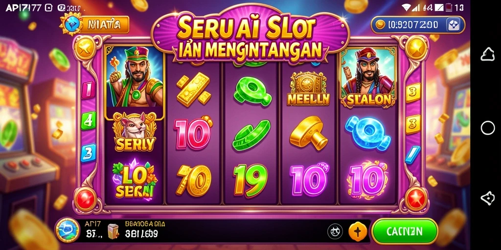 Tangkapan layar dari gameplay API77 yang mendebarkan dengan grafis yang menawan.