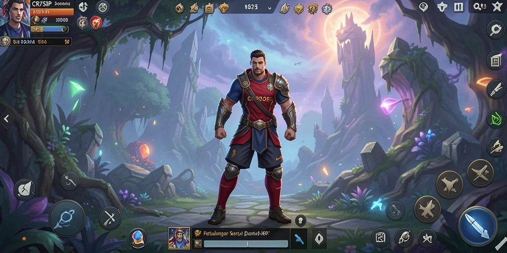 Gameplay seru dan memukau dalam CR7SIP yang menantang.