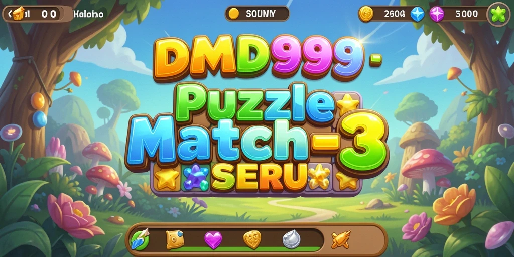 Tampilan gameplay DMD999 yang menawan dan penuh warna.