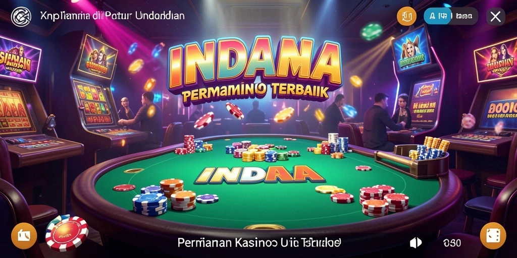 Tangkap momen seru permainan Kasino di INDAAA dengan grafis menarik.