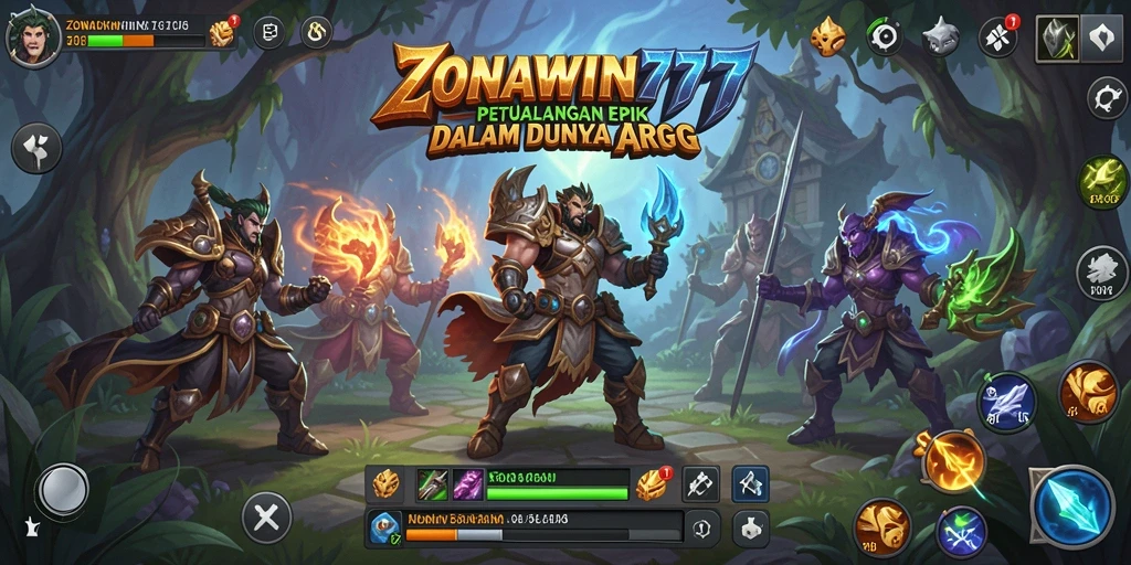 Menampilkan aksi seru dalam dunia ARPG ZONAWIN777.